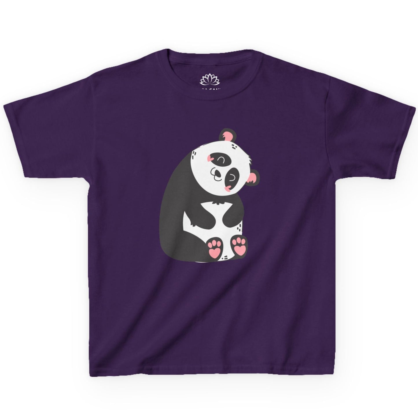 PANDA NIEDLICH SÜß COMIC ZEICHNUNG • Oversize Kinder T-Shirt Mädchen Jungen • BIO Baumwolle 🌿