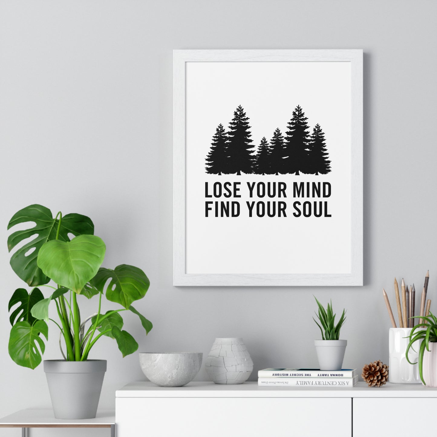 Vertical Framed Poster