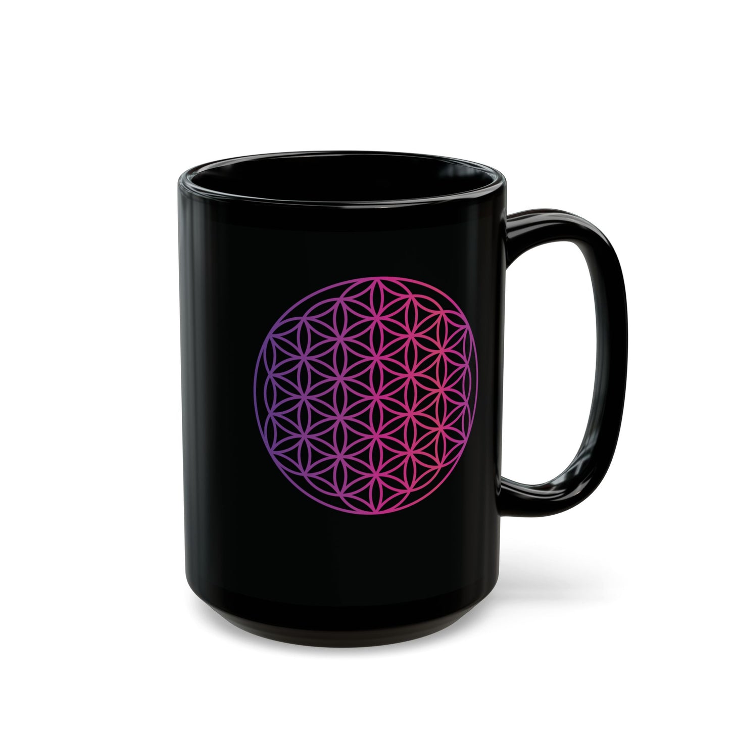 Black Mug (11oz, 15oz) - YOGA SANTA
