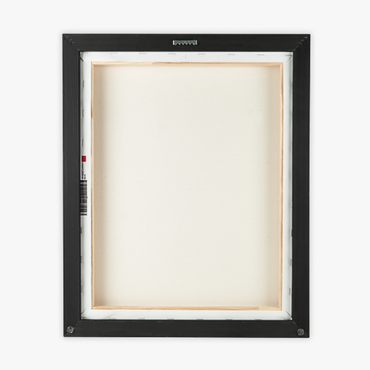 Wald Aquarell Zeichnung • Naturmotiv Gerahmte Leinwand  Schwarz Weiss er Holzrahmen • Framed (Multi-color)