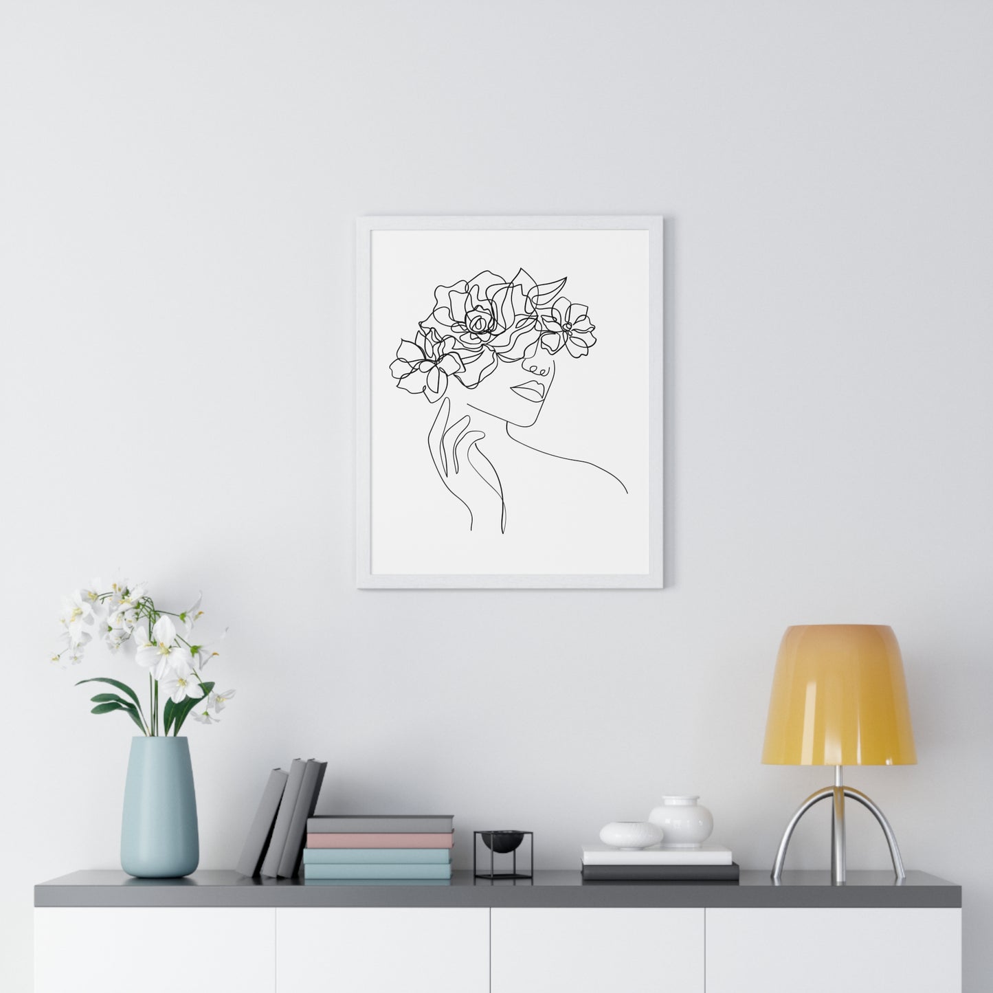 Vertical Framed Poster