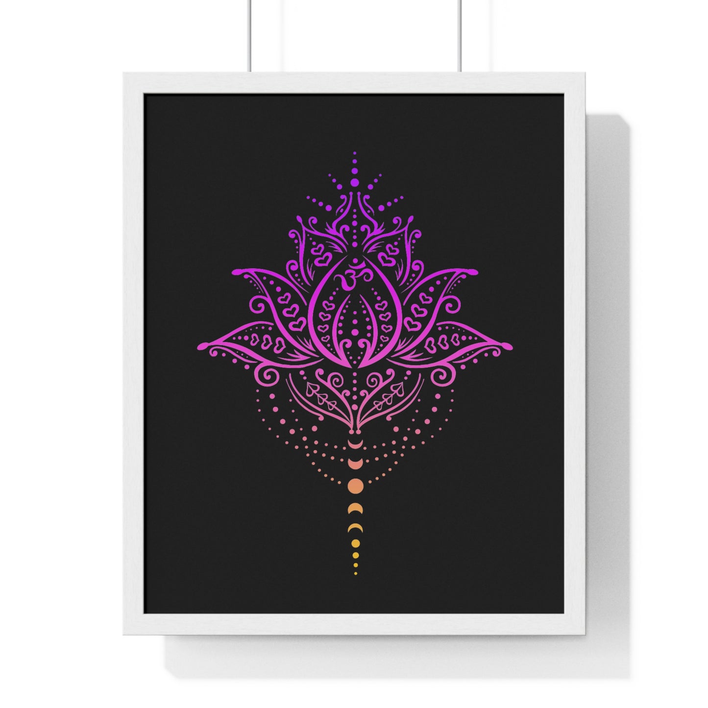 Vertical Framed Poster