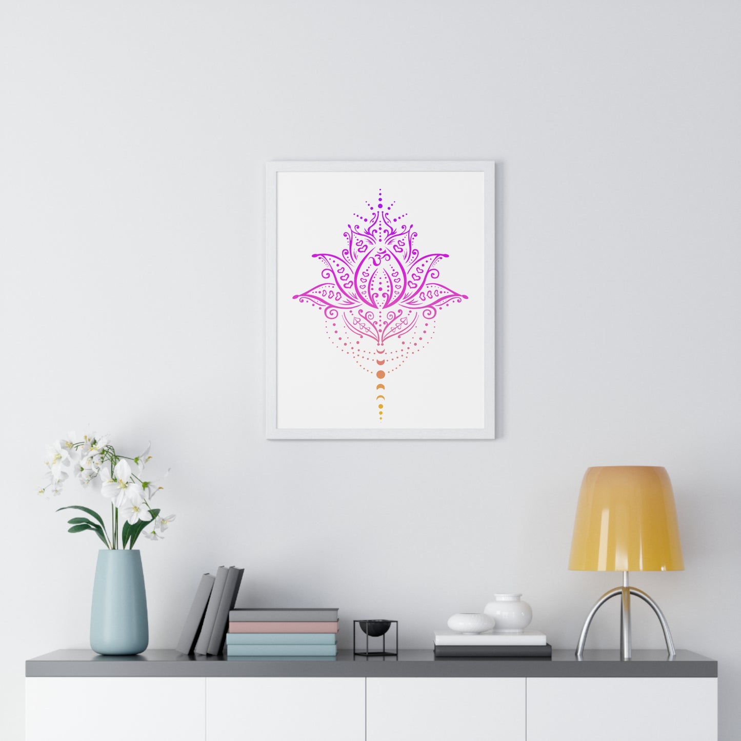 Vertical Framed Poster
