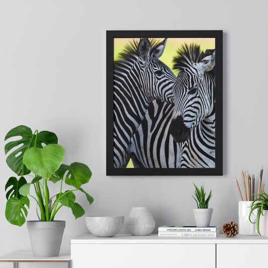 Vertical Framed Poster • Urlaubsmotiv