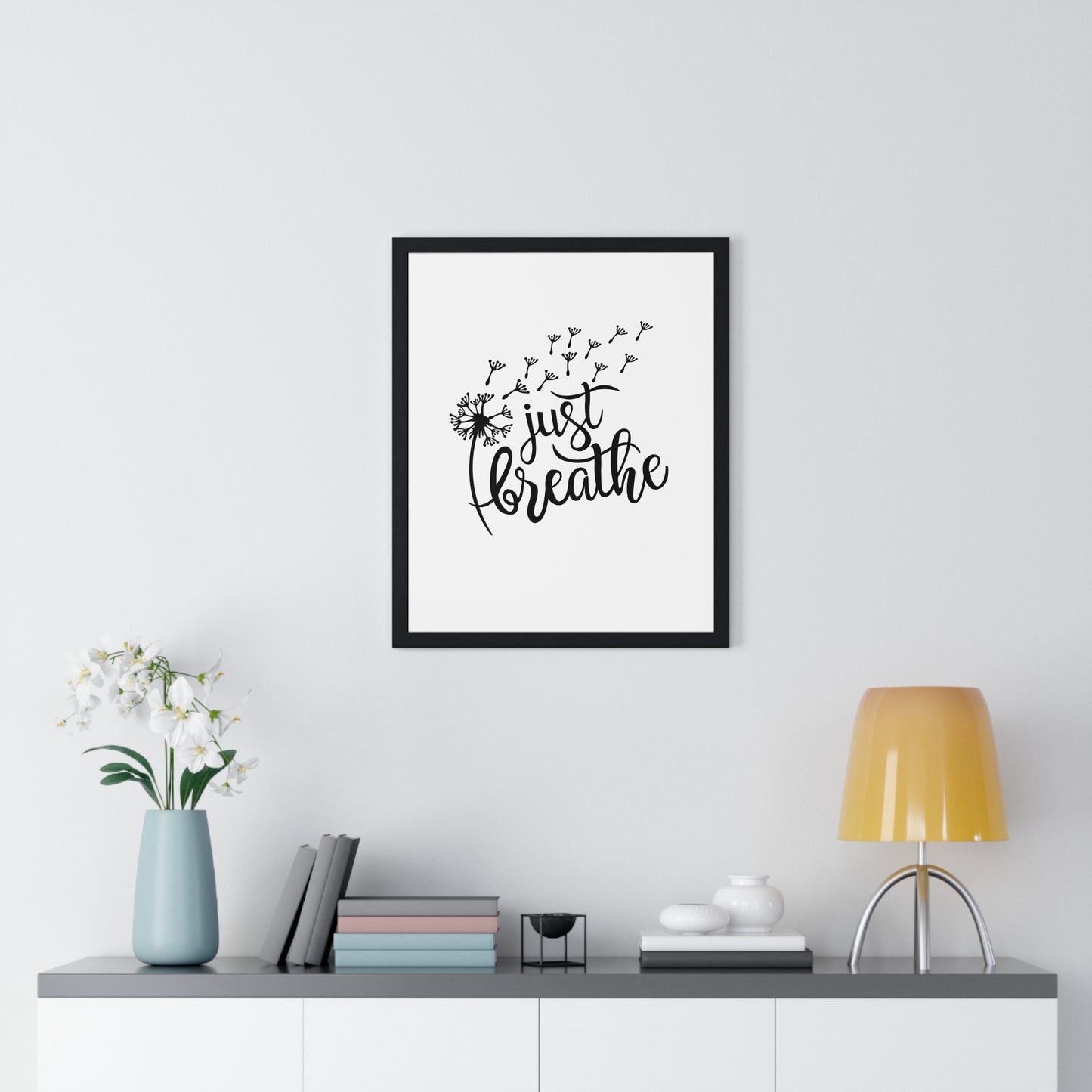 Vertical Framed Poster