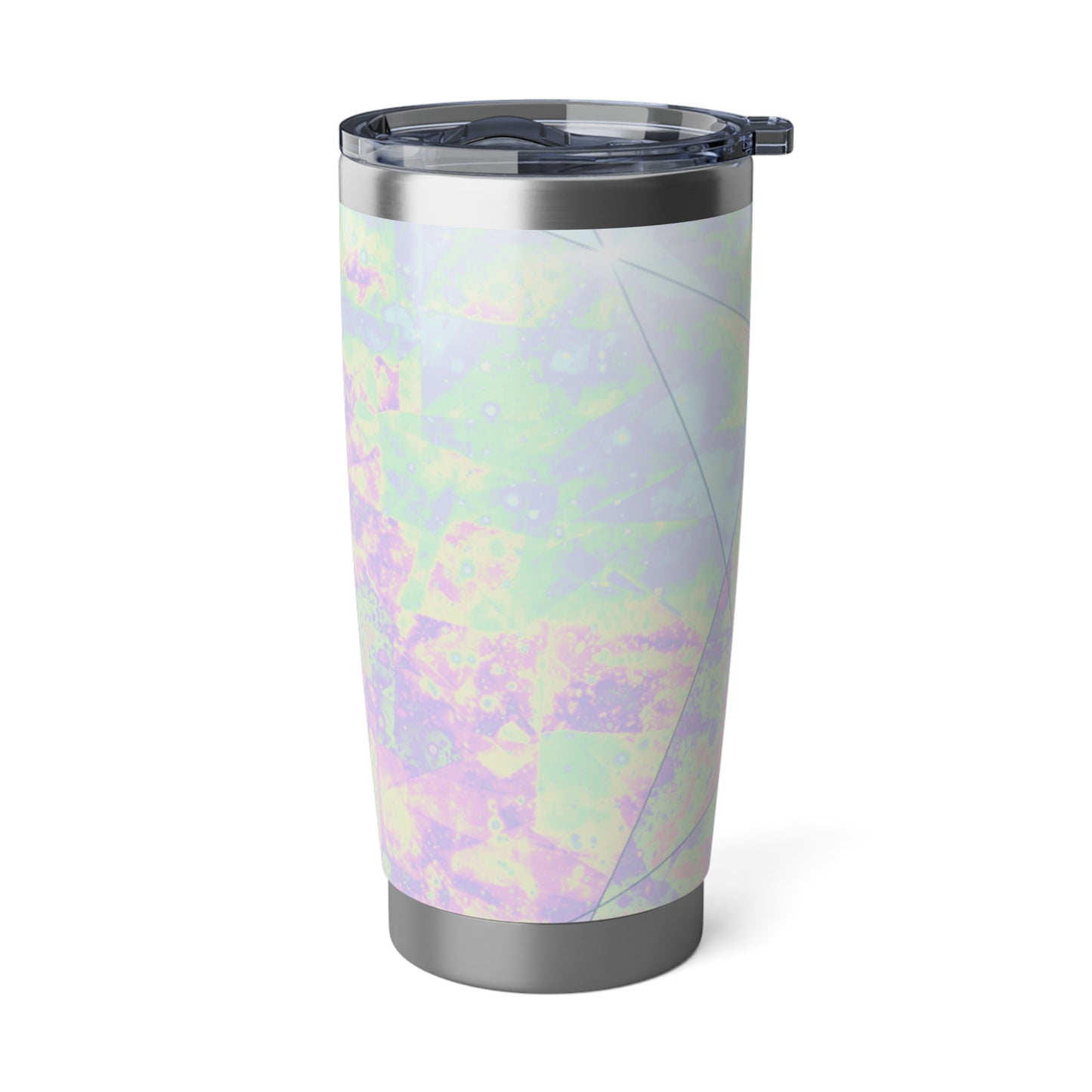 OPAL OPTIK ROSA STEINMUSTER NATURMOTIV • Thermo-Reisebecher XL • 590 ml • Tumbler Vagabond