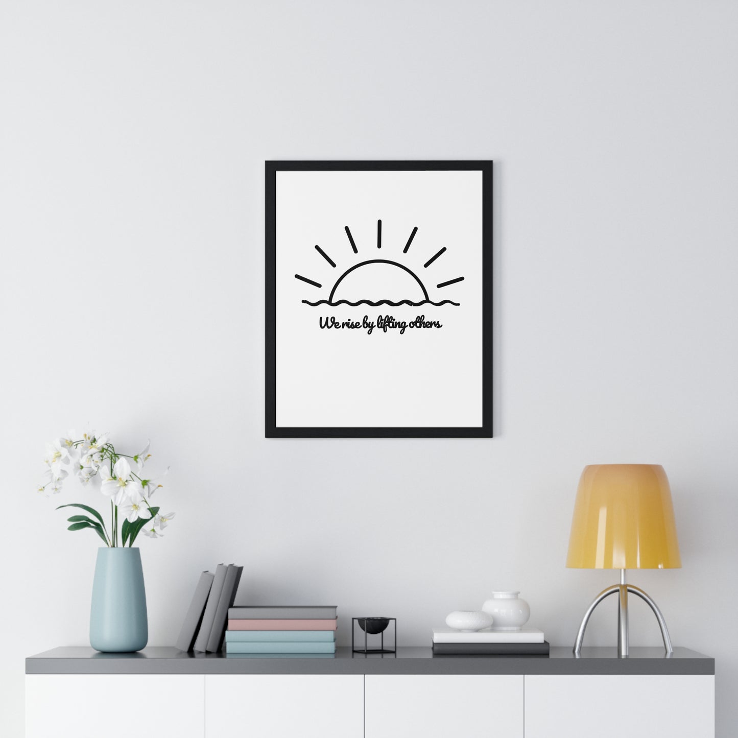 Vertical Framed Poster