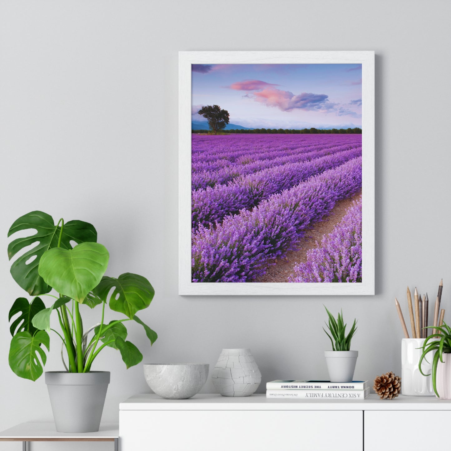 Vertical Framed Poster  • Provence Camargue Urlaubsmotiv
