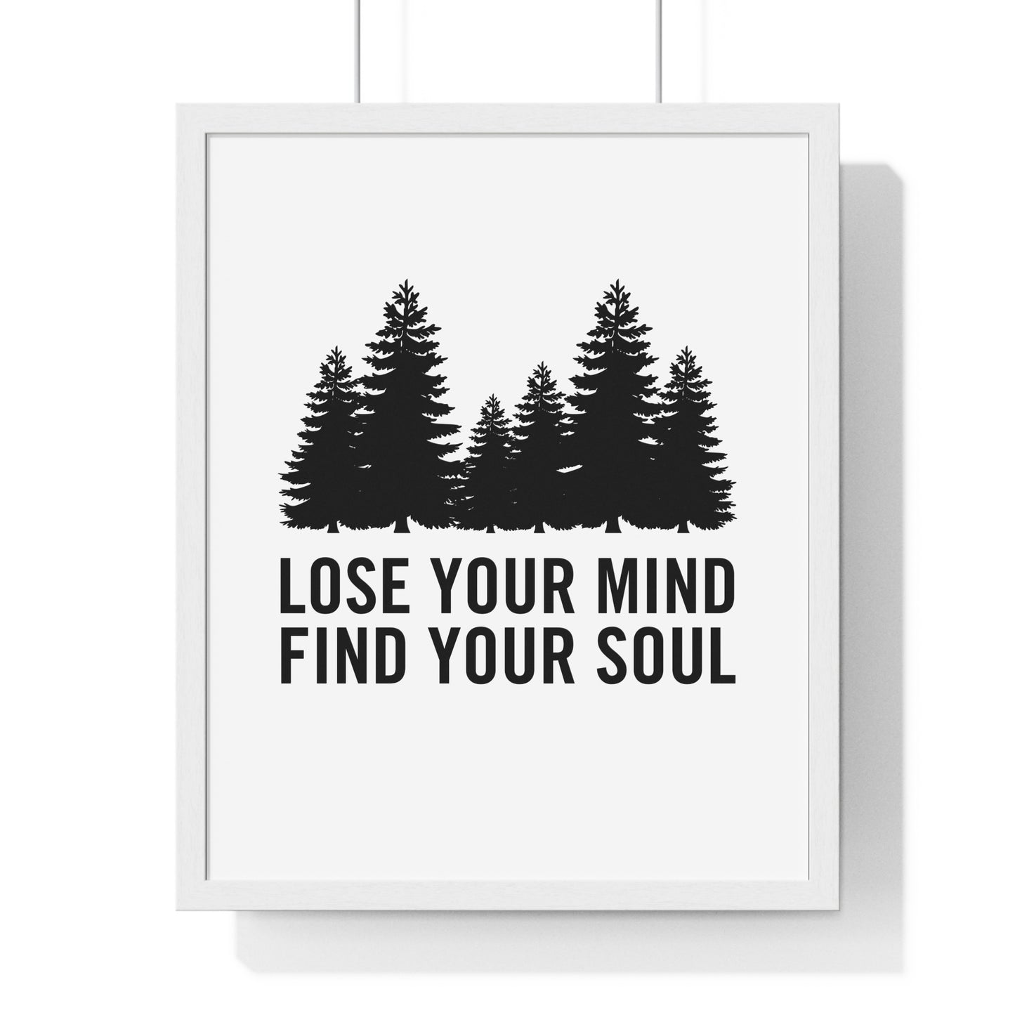 Vertical Framed Poster