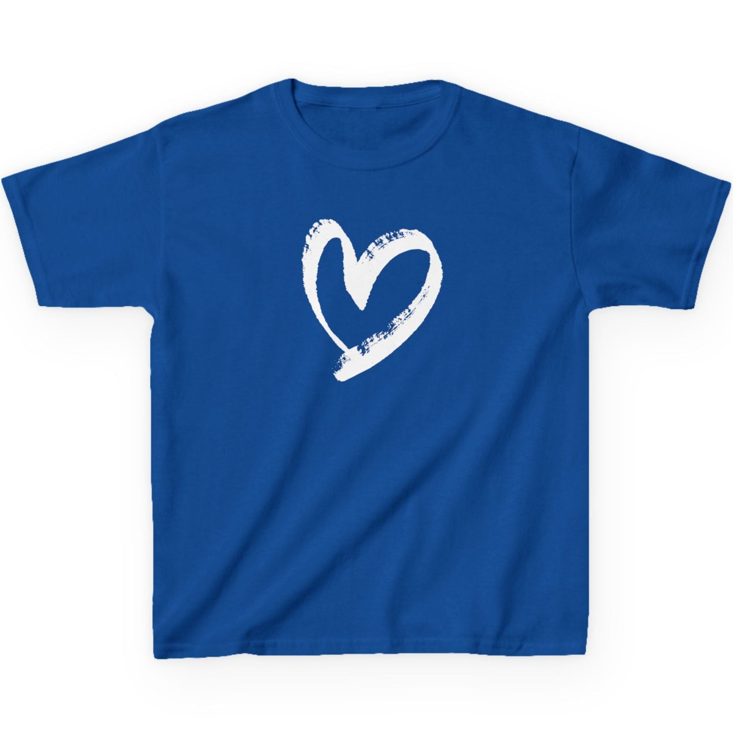 HERZ BILD LOVE MOTIV LIEBE HERZCHEN HANDGEZEICHNET • Oversize Kinder T-Shirt Mädchen Jungen  • BIO Baumwolle 🌿