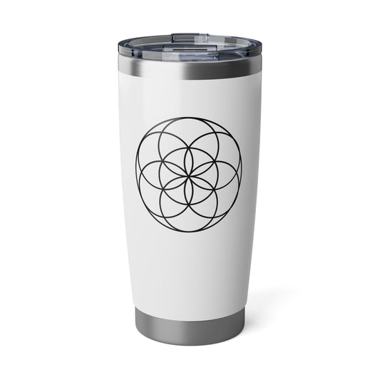 SEED OF LIFE - Samen des Lebens • Heilige Geometrie • Thermo-Reisebecher XL • 590 ml • Tumbler Vagabond