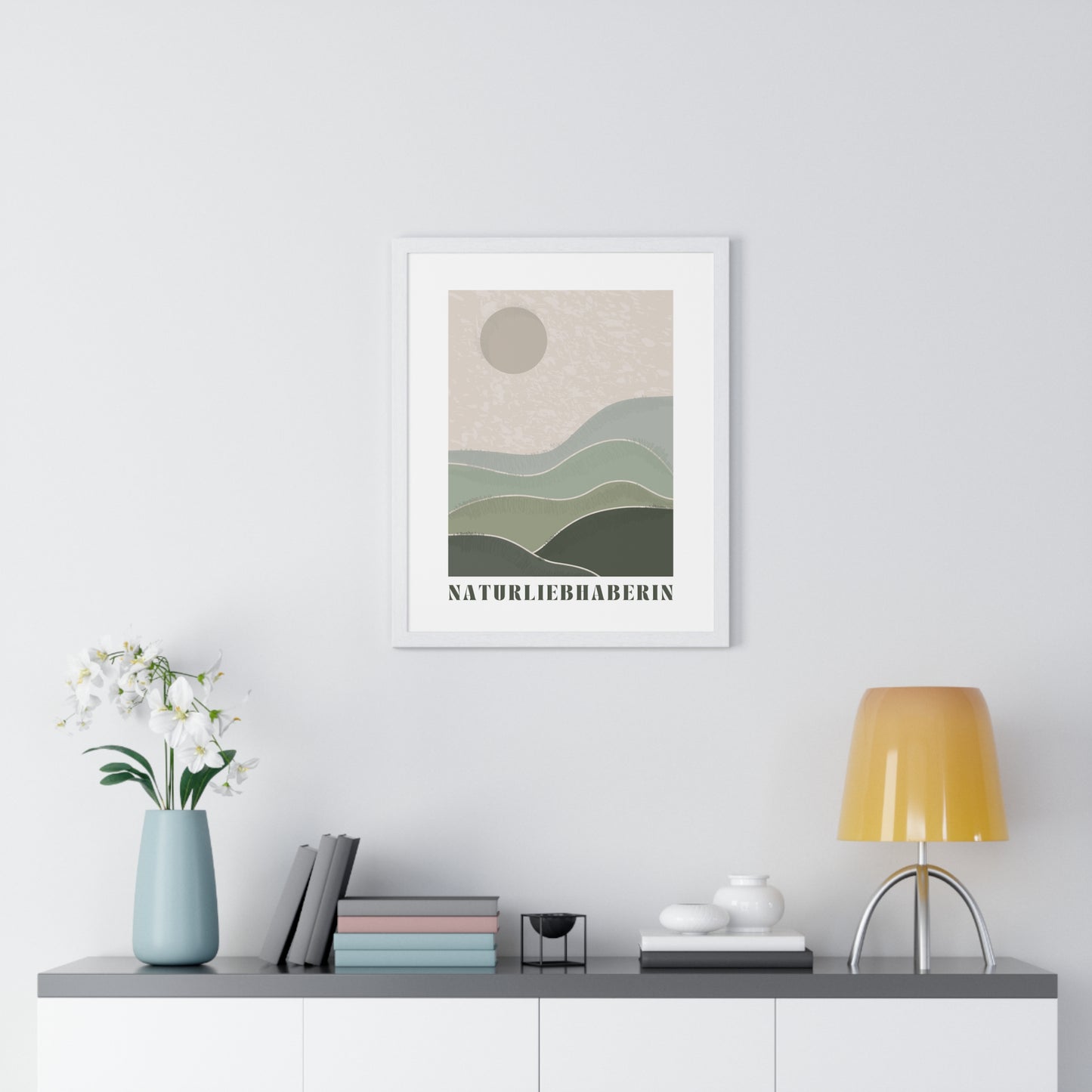 Vertical Framed Poster