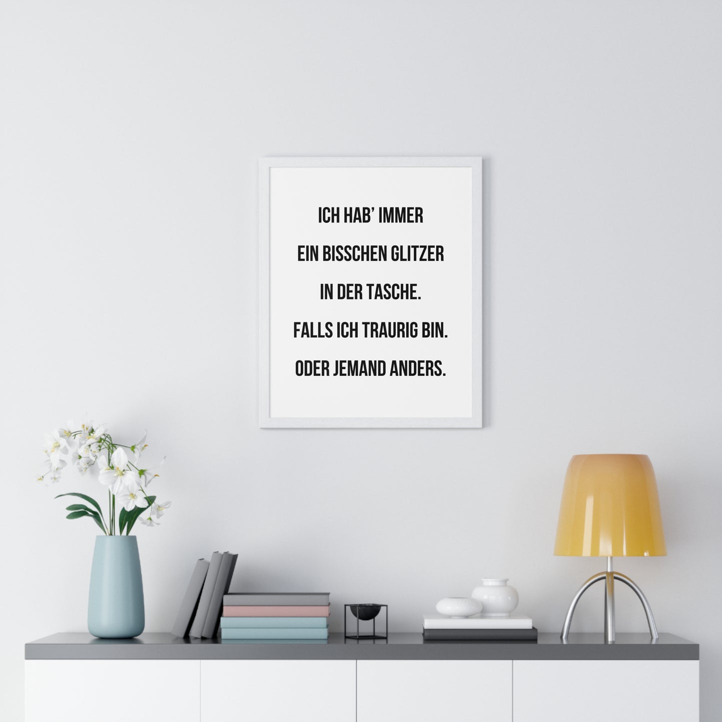 Vertical Framed Poster