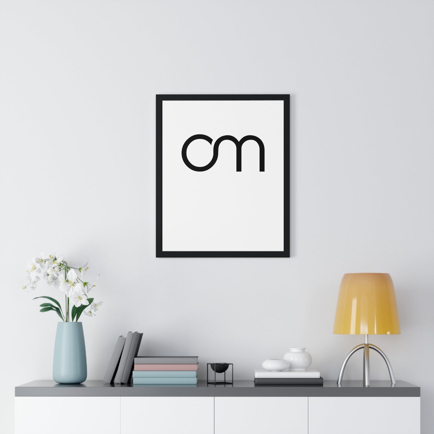 Vertical Framed Poster