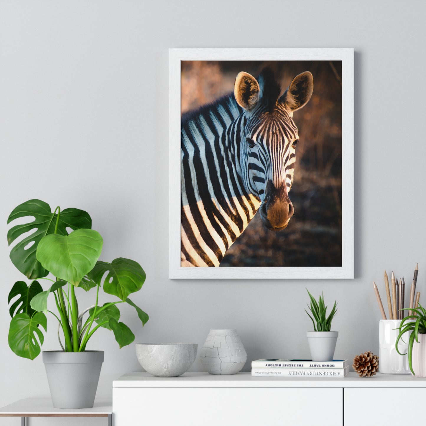 Vertical Framed Poster • Urlaubsmotiv