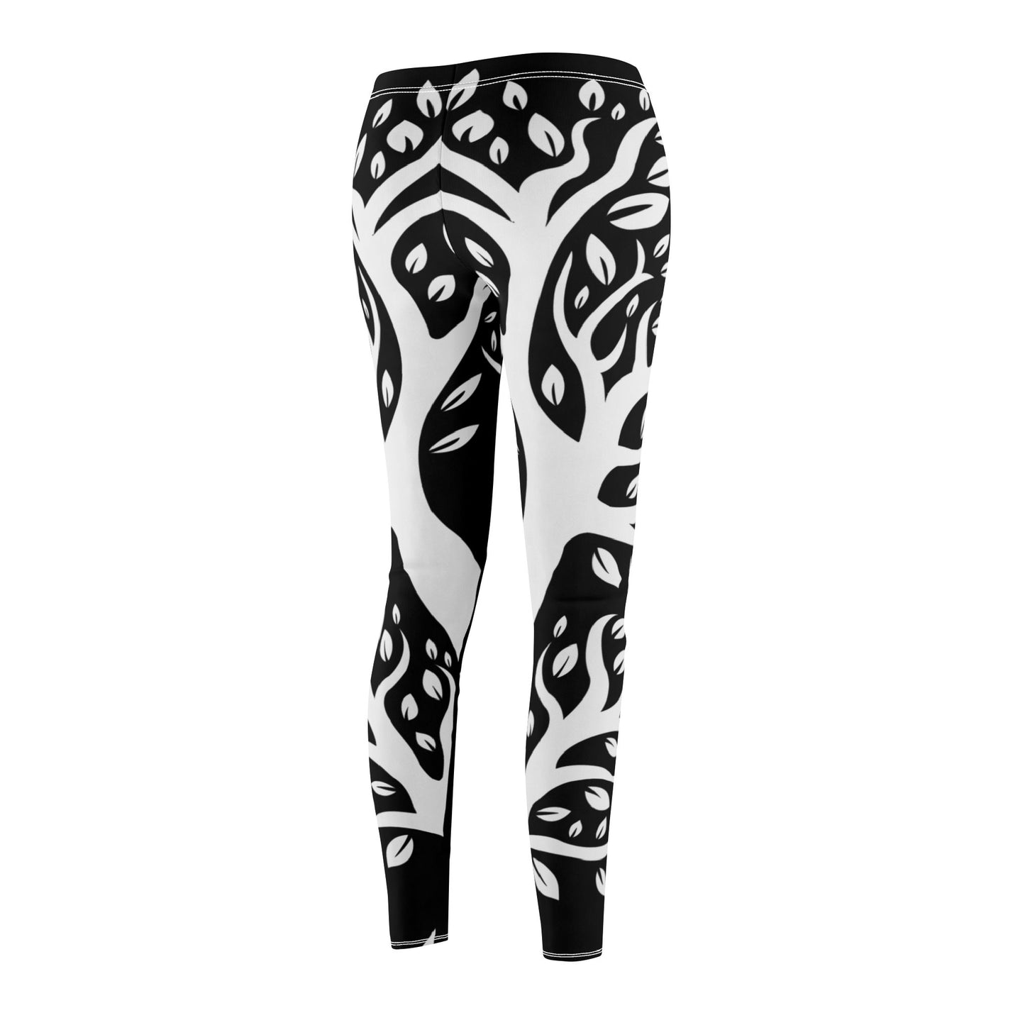 SCHLINGPFLANZEN OPTIK FLORALE PFLANZEN • Olivenbaum Damen Leggins Schwarz • Beste Leggings für Sport & Freizeit