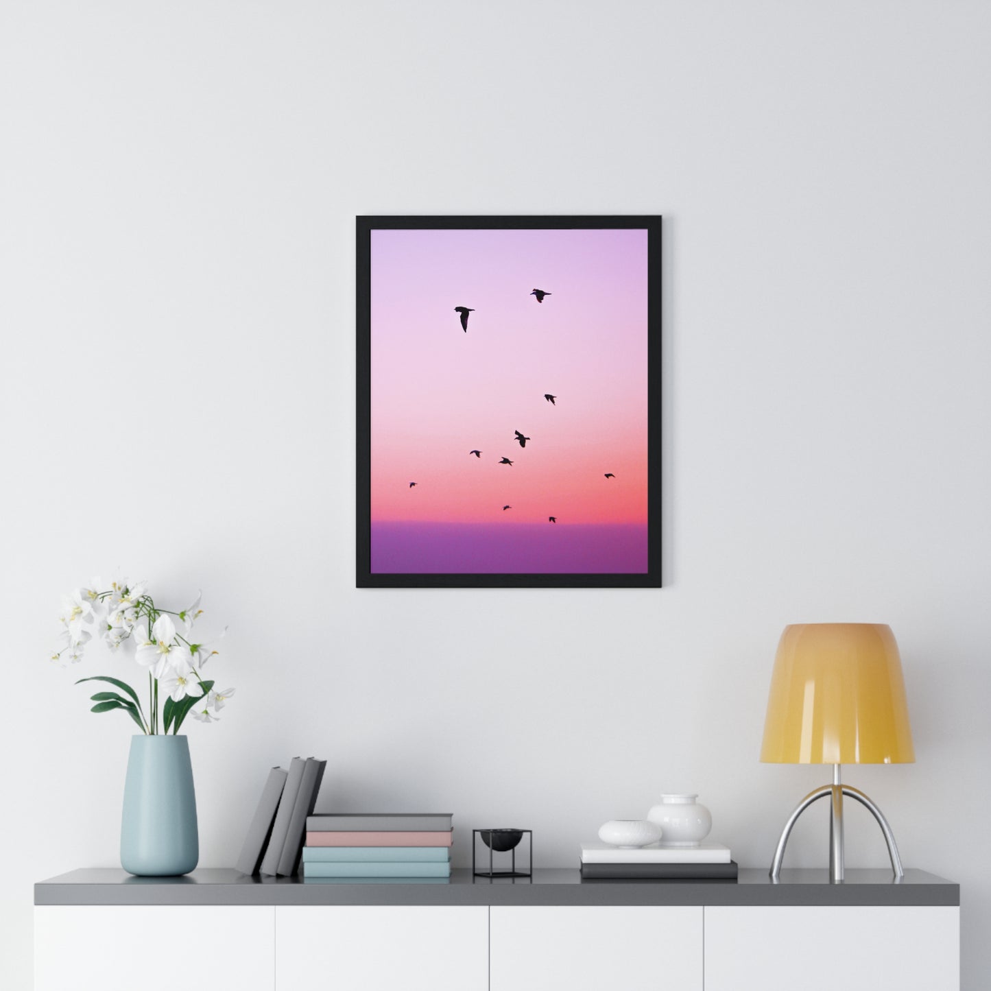 Vertical Framed Poster • Urlaubsmotiv