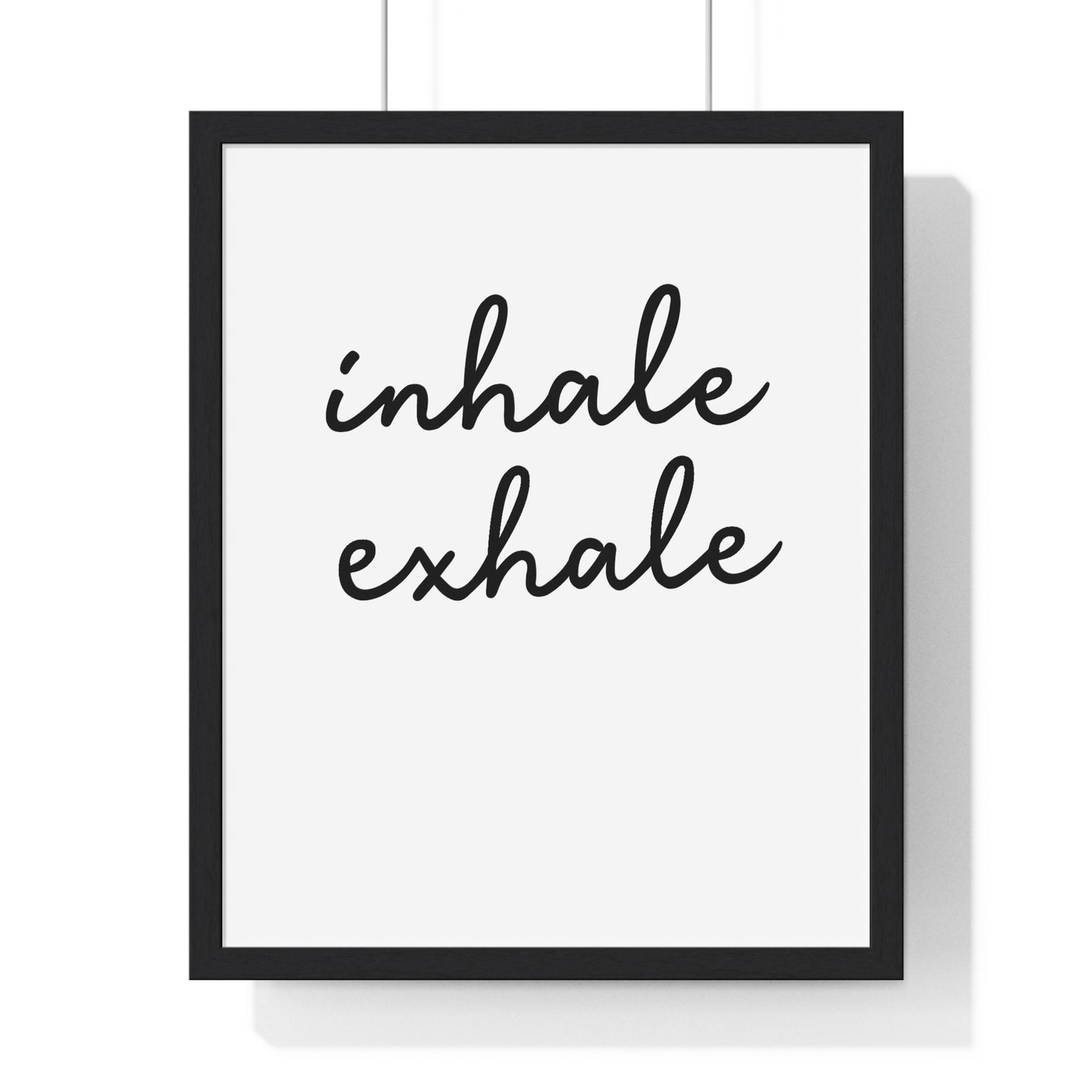 Vertical Framed Poster