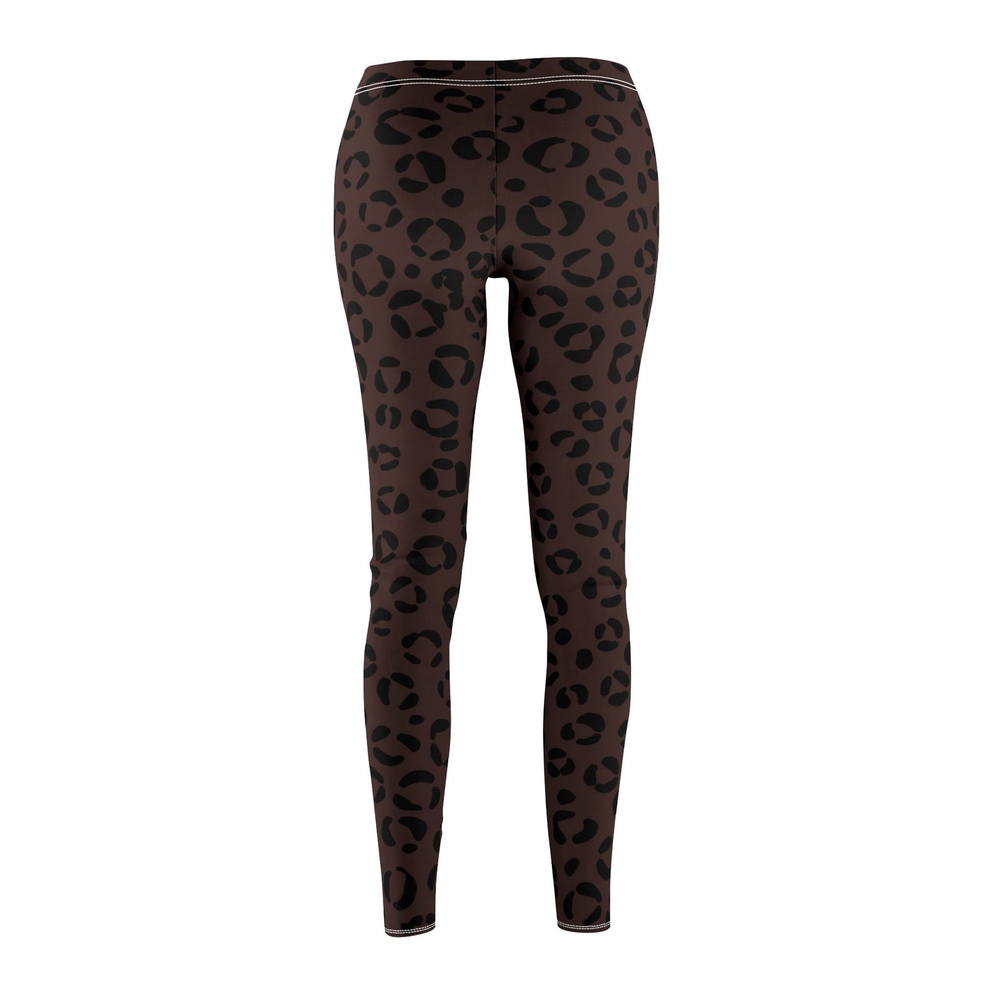 LEOPARDEN MUSTER LEGGINS DUNKELBRAUN • ANIMAL PRINT • Beste Leggings für Sport & Alltag