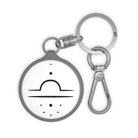 WAAGE SYMBOL LIBRA STERNZEICHEN Tierkreiszeichen Dekorativ • Edler Luxus Schlüsselanhänger mit Karabiner für Frauen & Männer