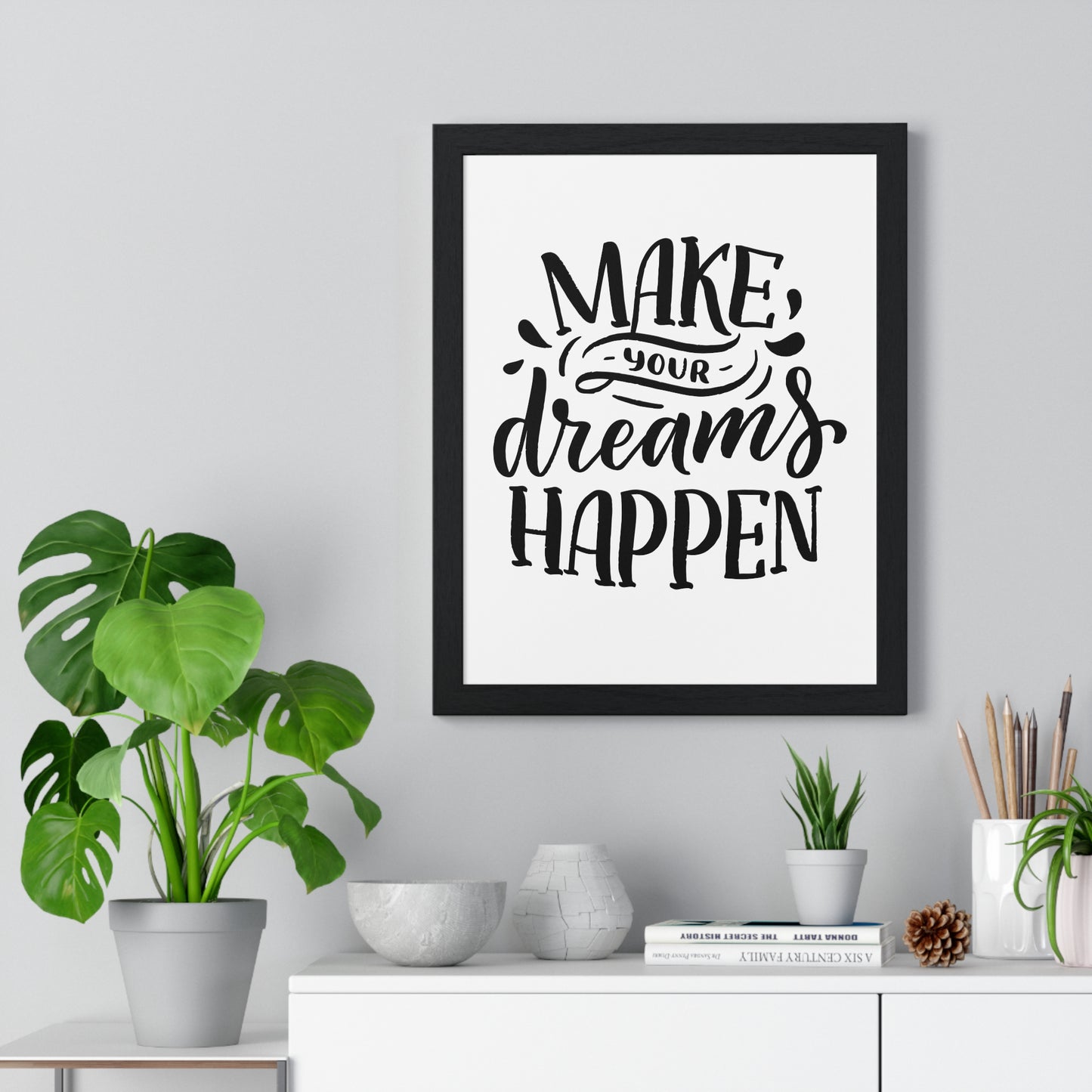 Vertical Framed Poster