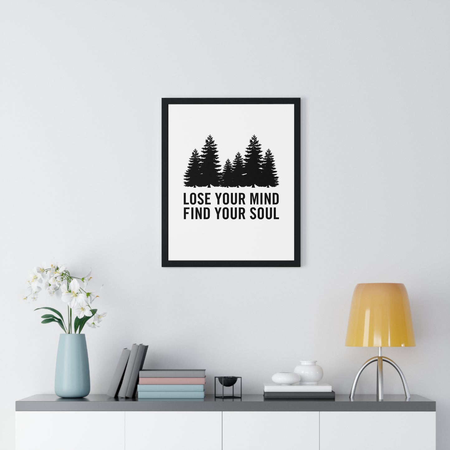 Vertical Framed Poster