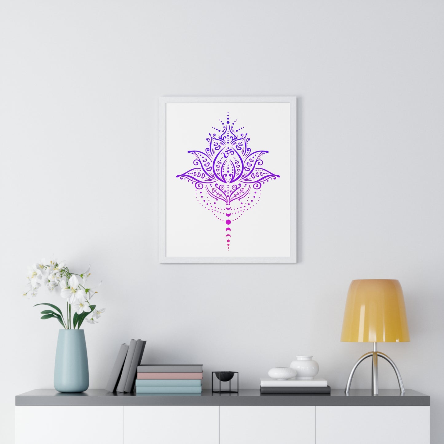 Vertical Framed Poster