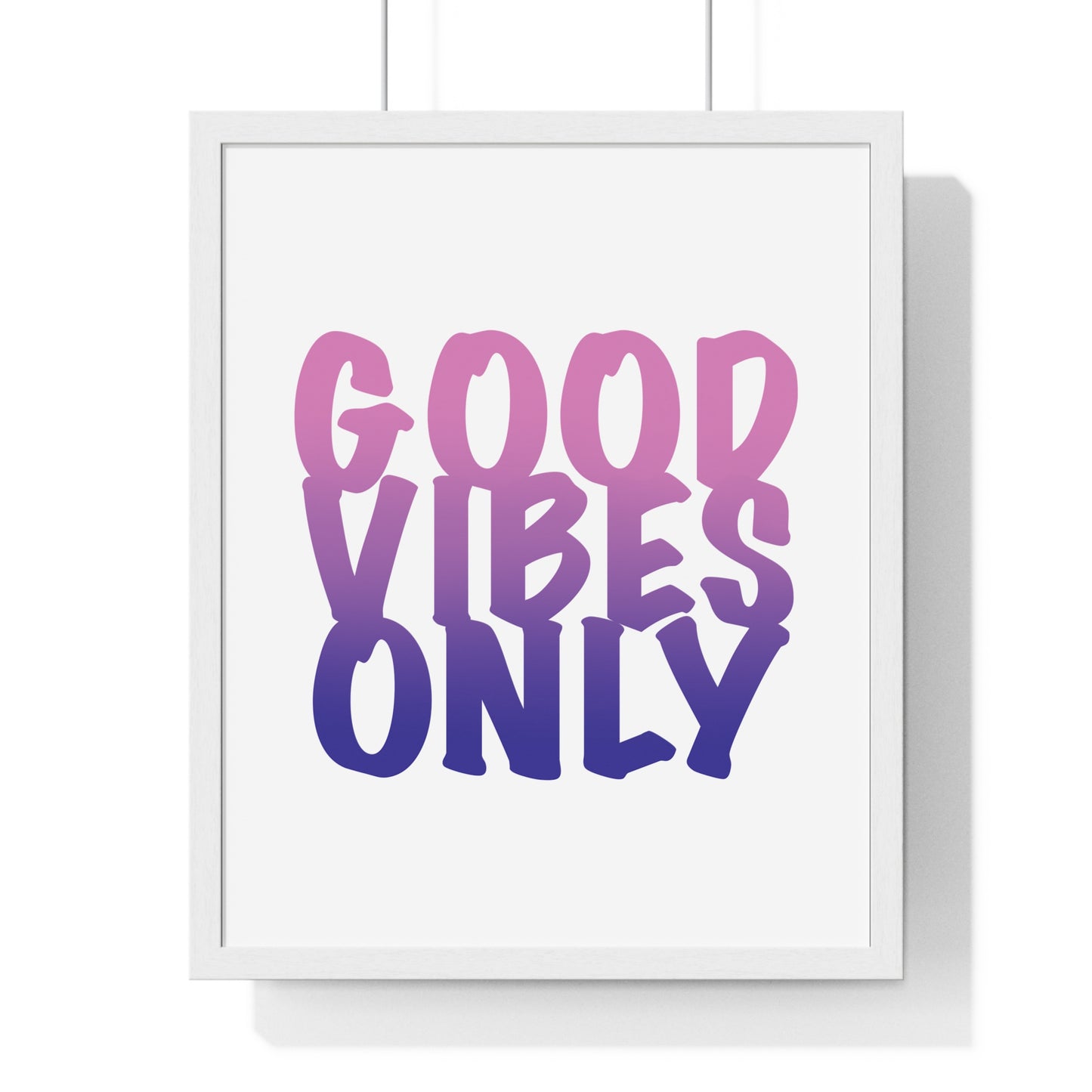 Vertical Framed Poster