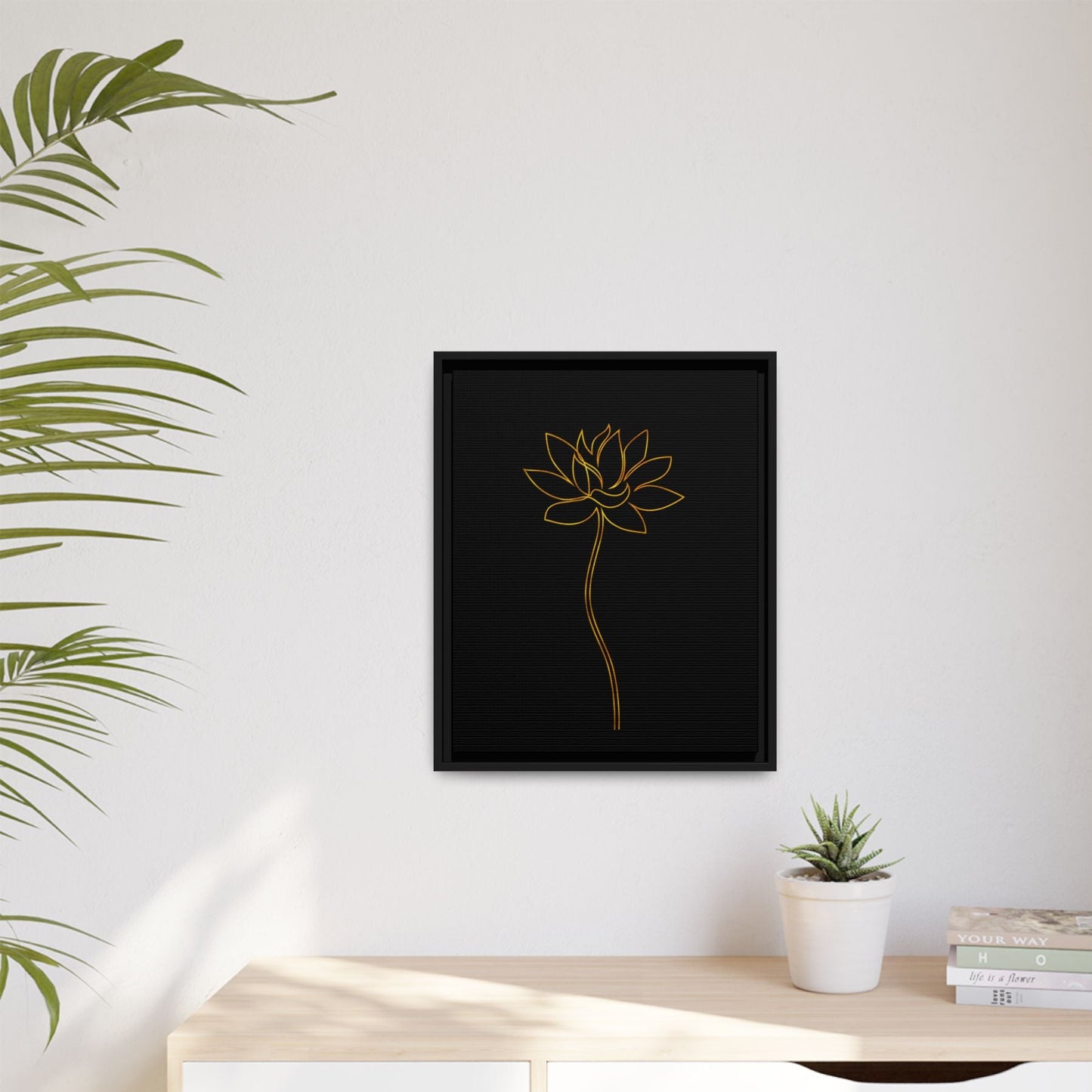 Matte Canvas, Framed (Multi-color)