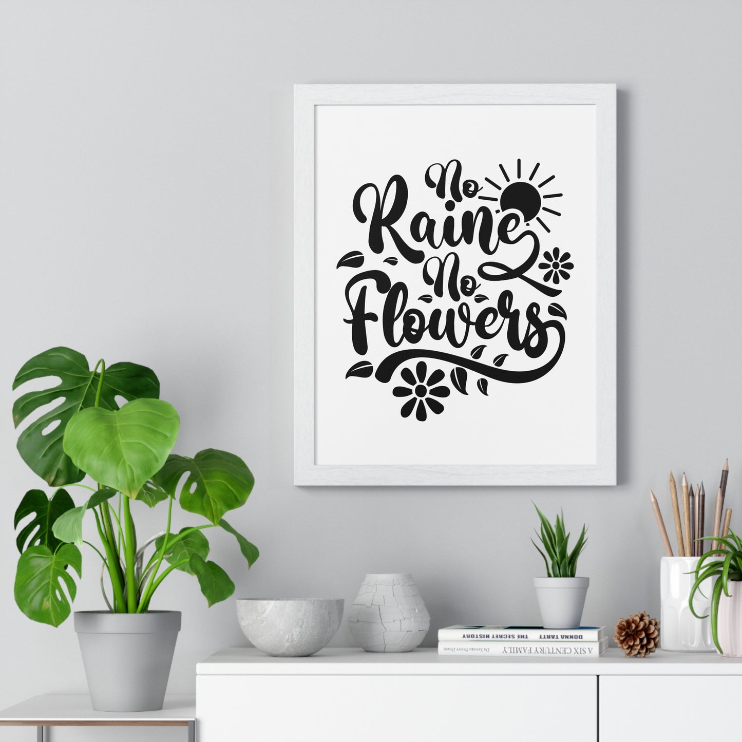 Vertical Framed Poster