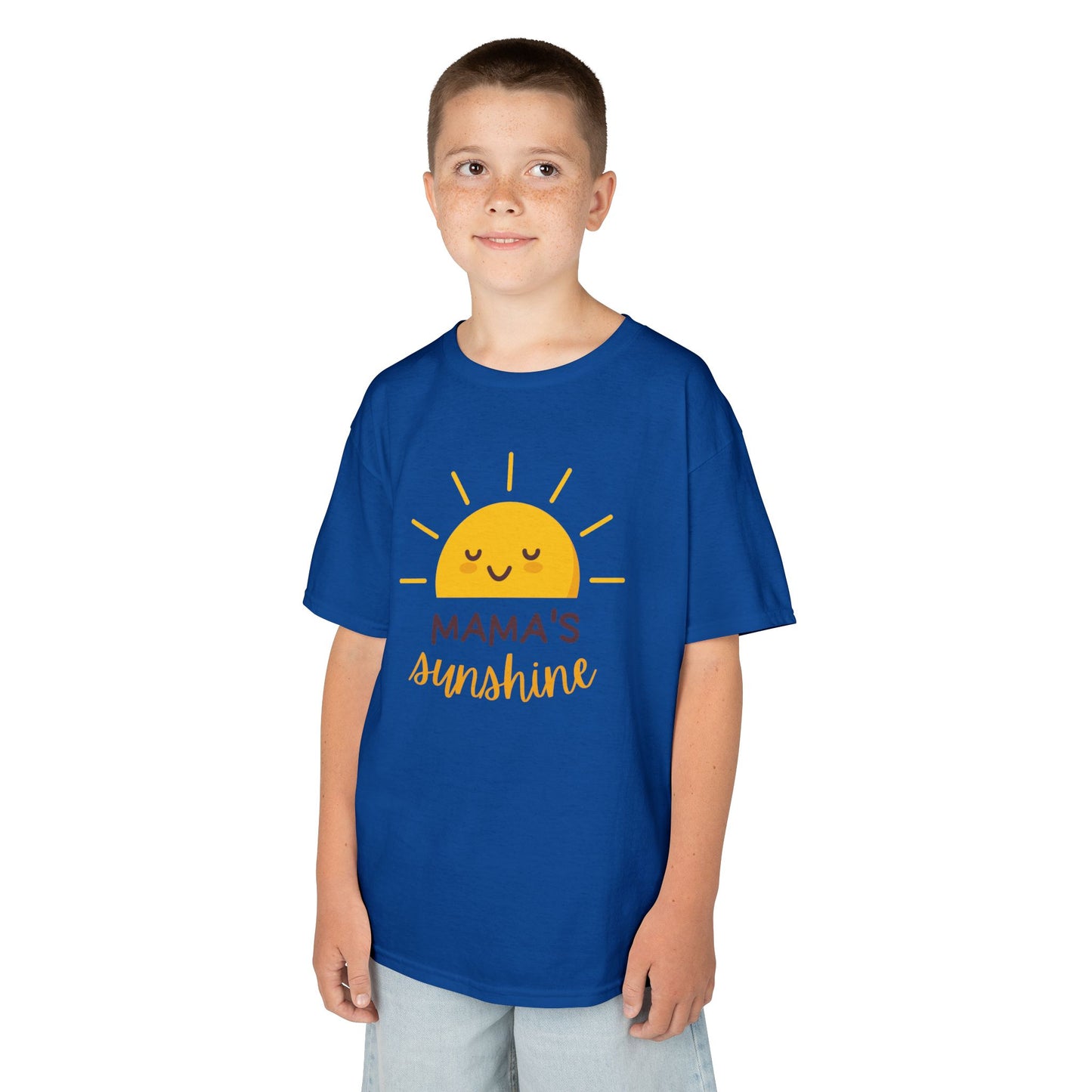 MAMA'S SUNSHINE • Kinder Oversize T-Shirt für Mädchen & Jungen (7–16 Jahre) • BIO Baumwolle 🌿