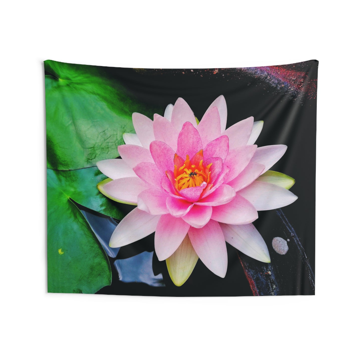 LOSTUS BLÜTE - BUDDHISTISCHES SYMBOL • Wandtuch • Wandttepich • Wanddekor in v. Größen bis XXL