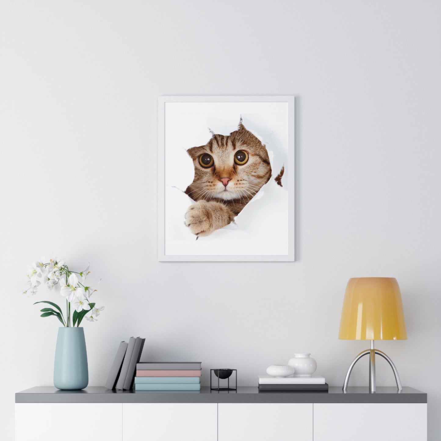 Vertical Framed Poster