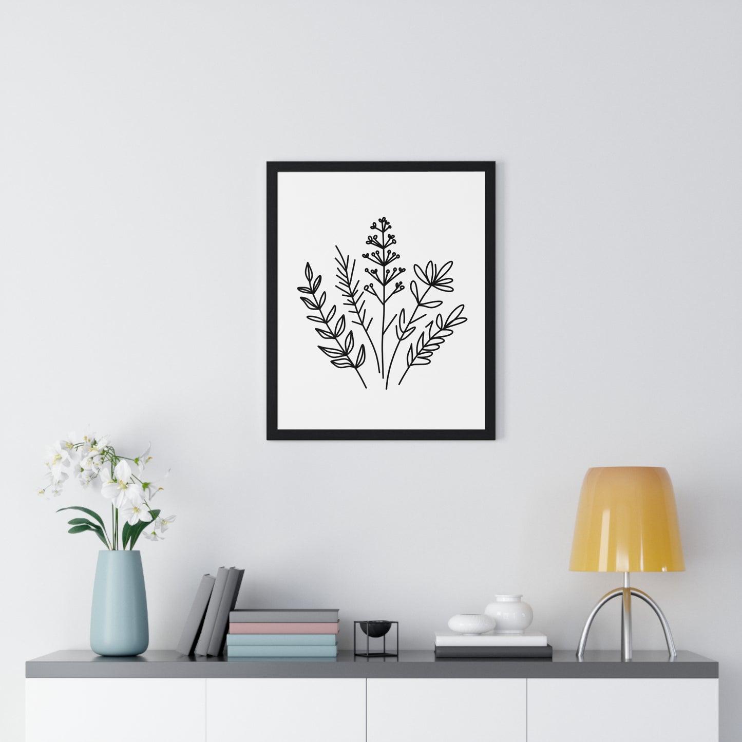 Vertical Framed Poster