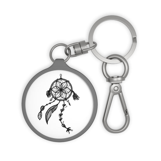 TRAUMFÄNGER - GLÜCKSBRINGER - INDIANISCHES SYMBOL • Edler Luxus Schlüsselanhänger mit Karabiner für Frauen & Männer