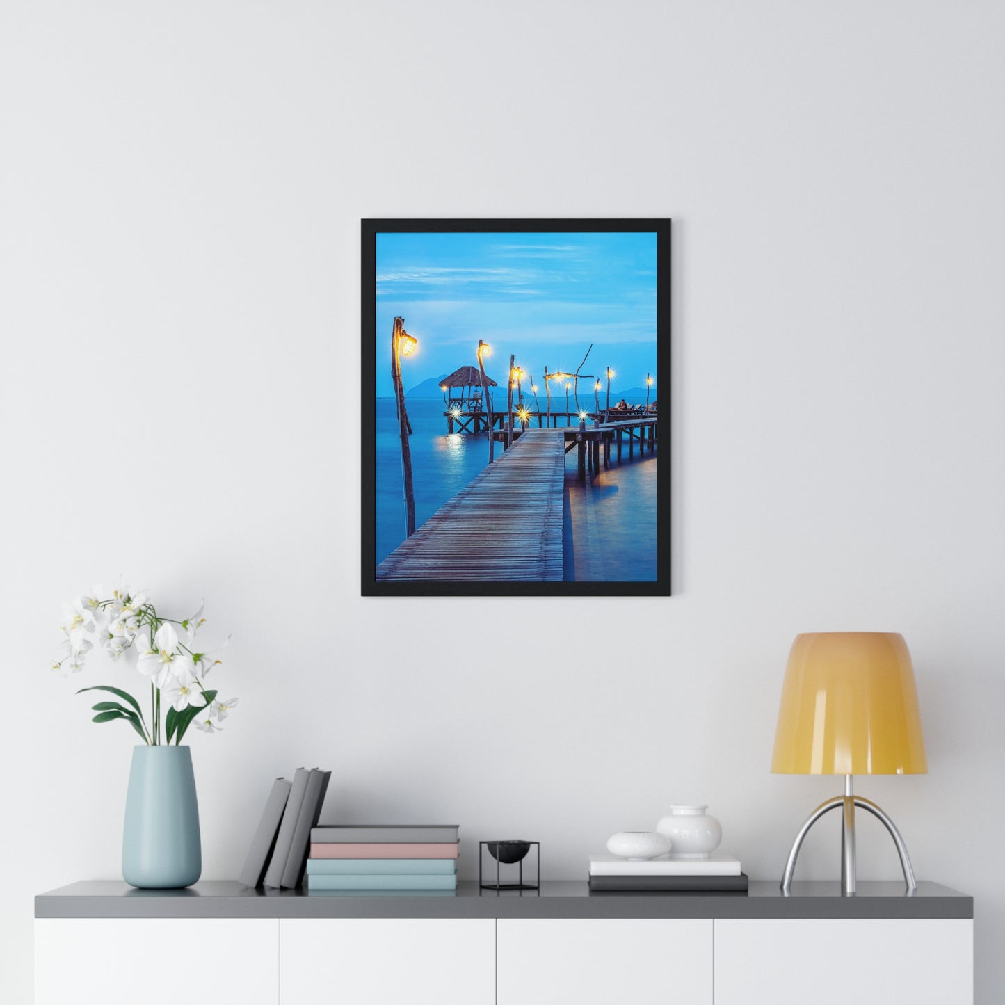 Vertical Framed Poster  • Urlaubsmotiv