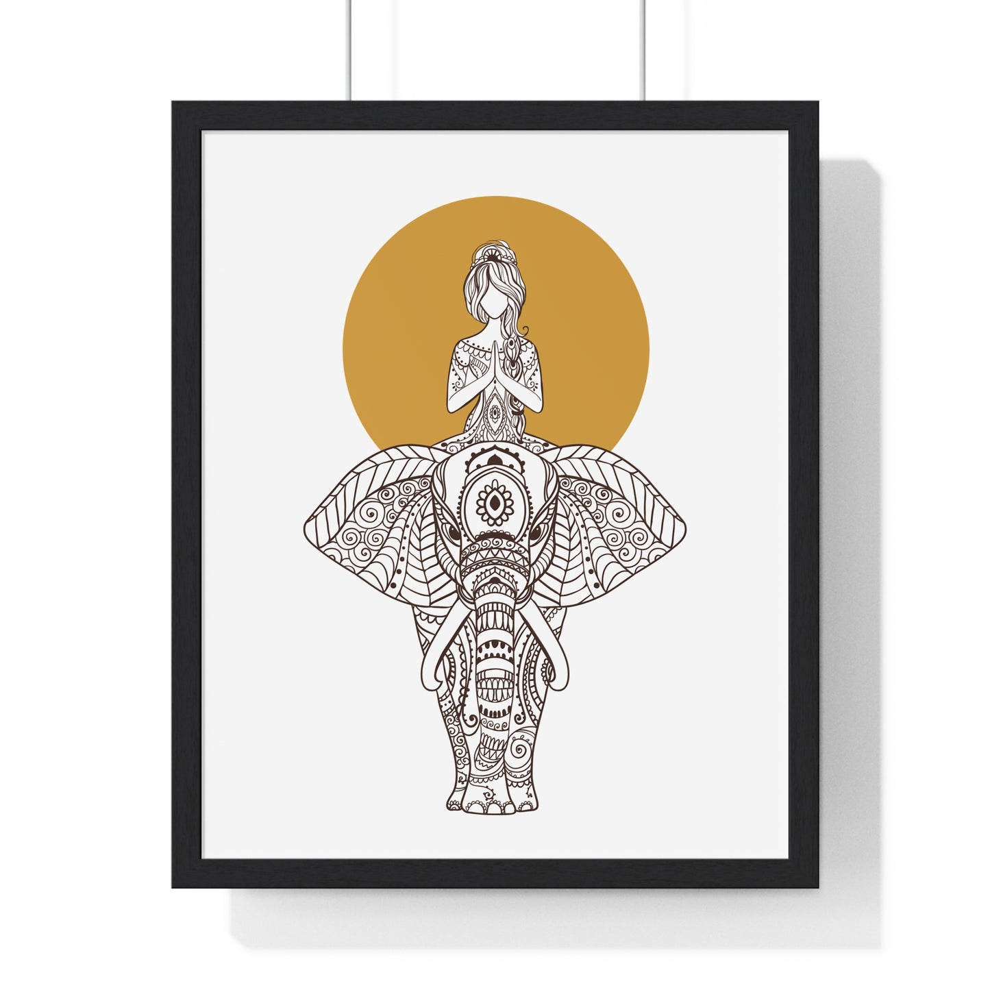 Vertical Framed Poster