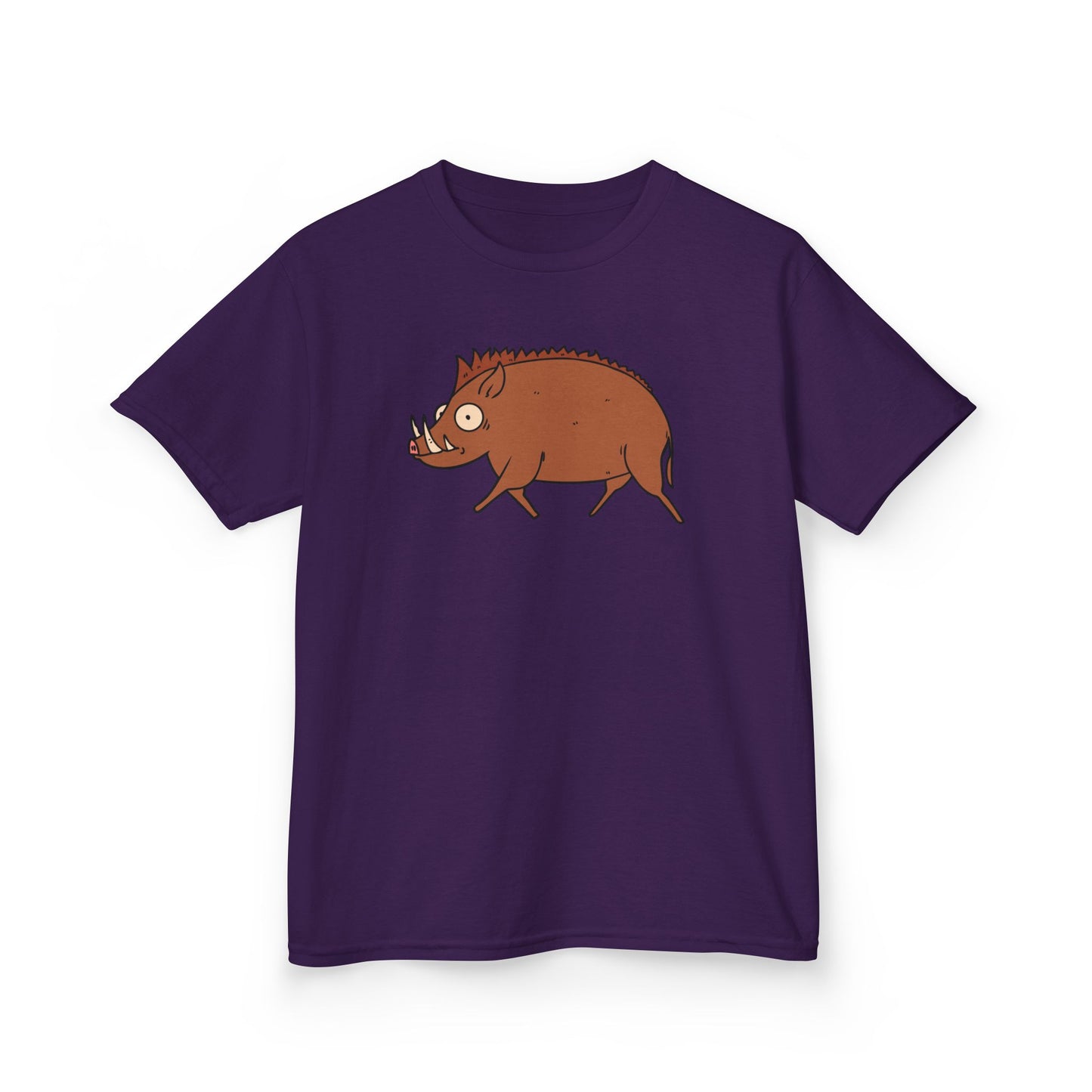 WILDSCHWEIN WALDTIER COMIC NIEDLICH SÜß • Kinder Oversize T-Shirt für Mädchen & Jungen (7–16 Jahre) • BIO Baumwolle 🌿