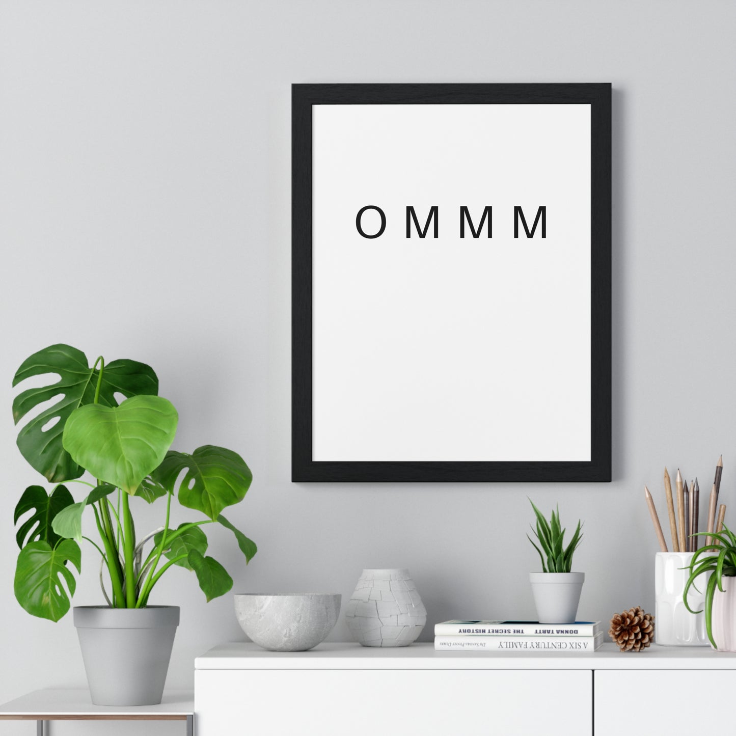 Vertical Framed Poster