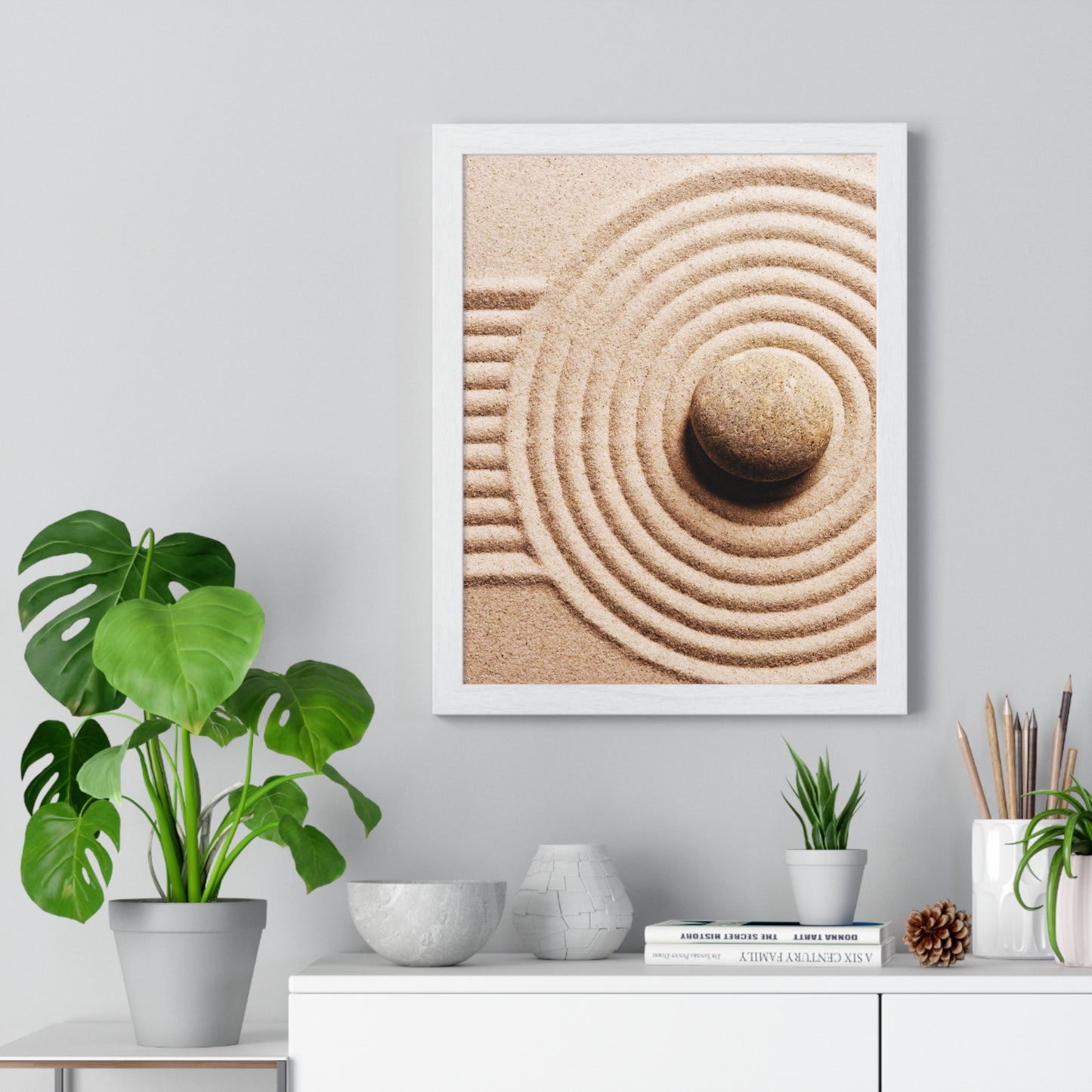 Vertical Framed Poster