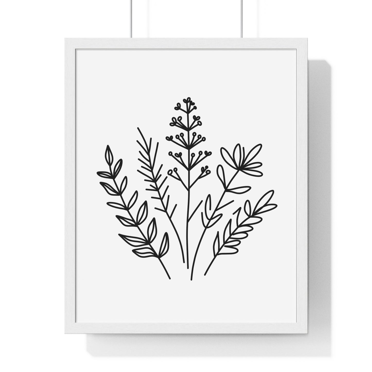 Vertical Framed Poster