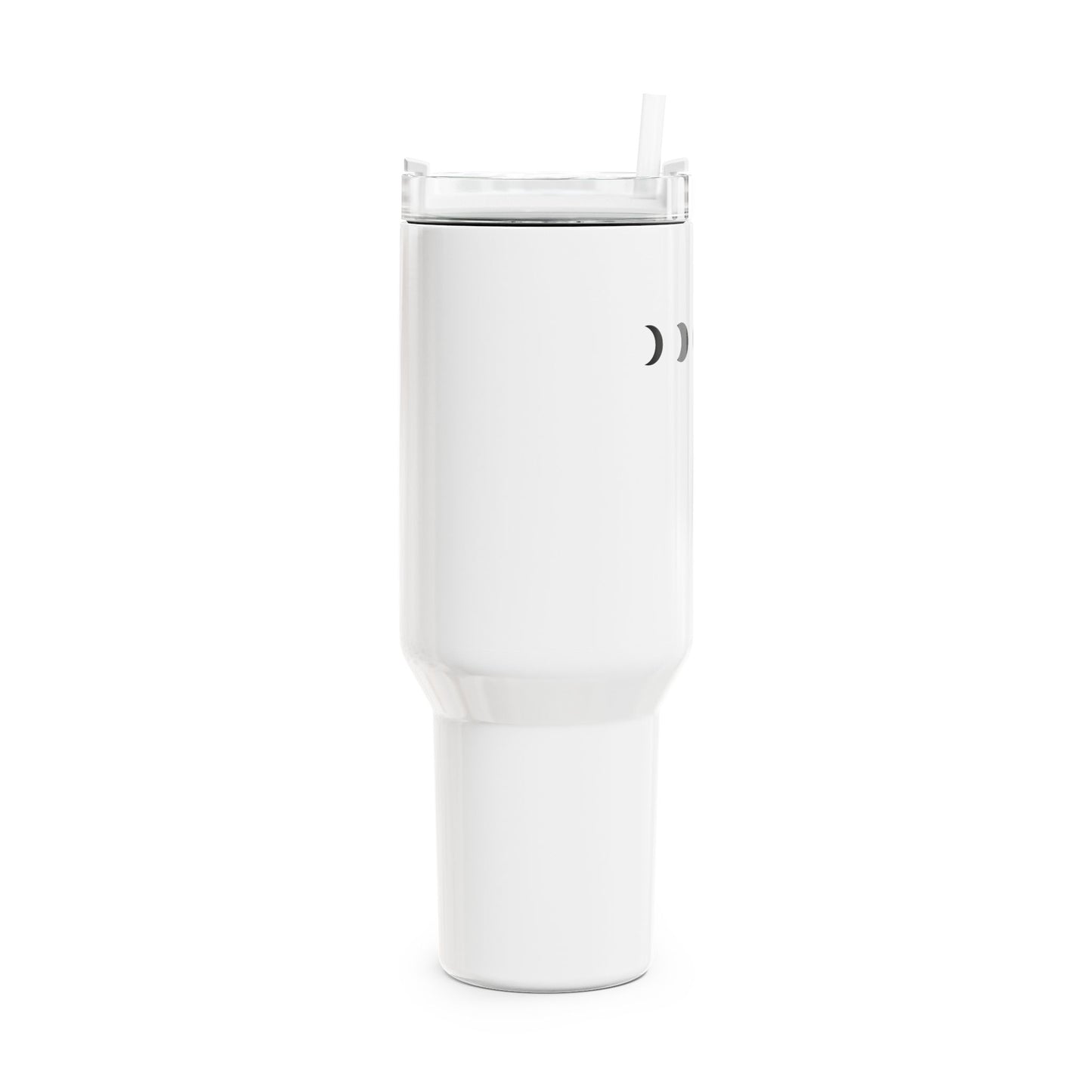 MONDPHASEN MONDZYKLUS • Tumbler mit Henkel & Strohhalm • XXL Reisebecher 1,2L - YOGA SANTA