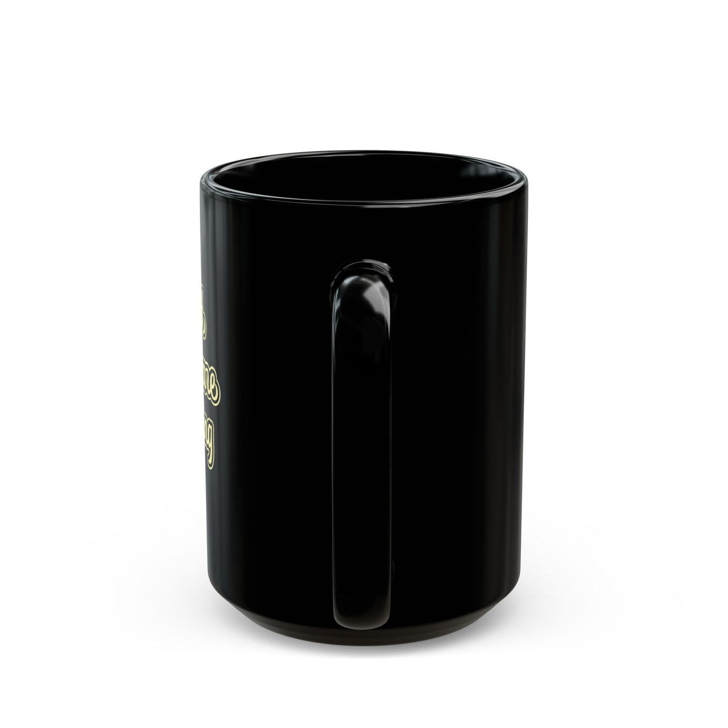 Black Mug (11oz, 15oz) - YOGA SANTA