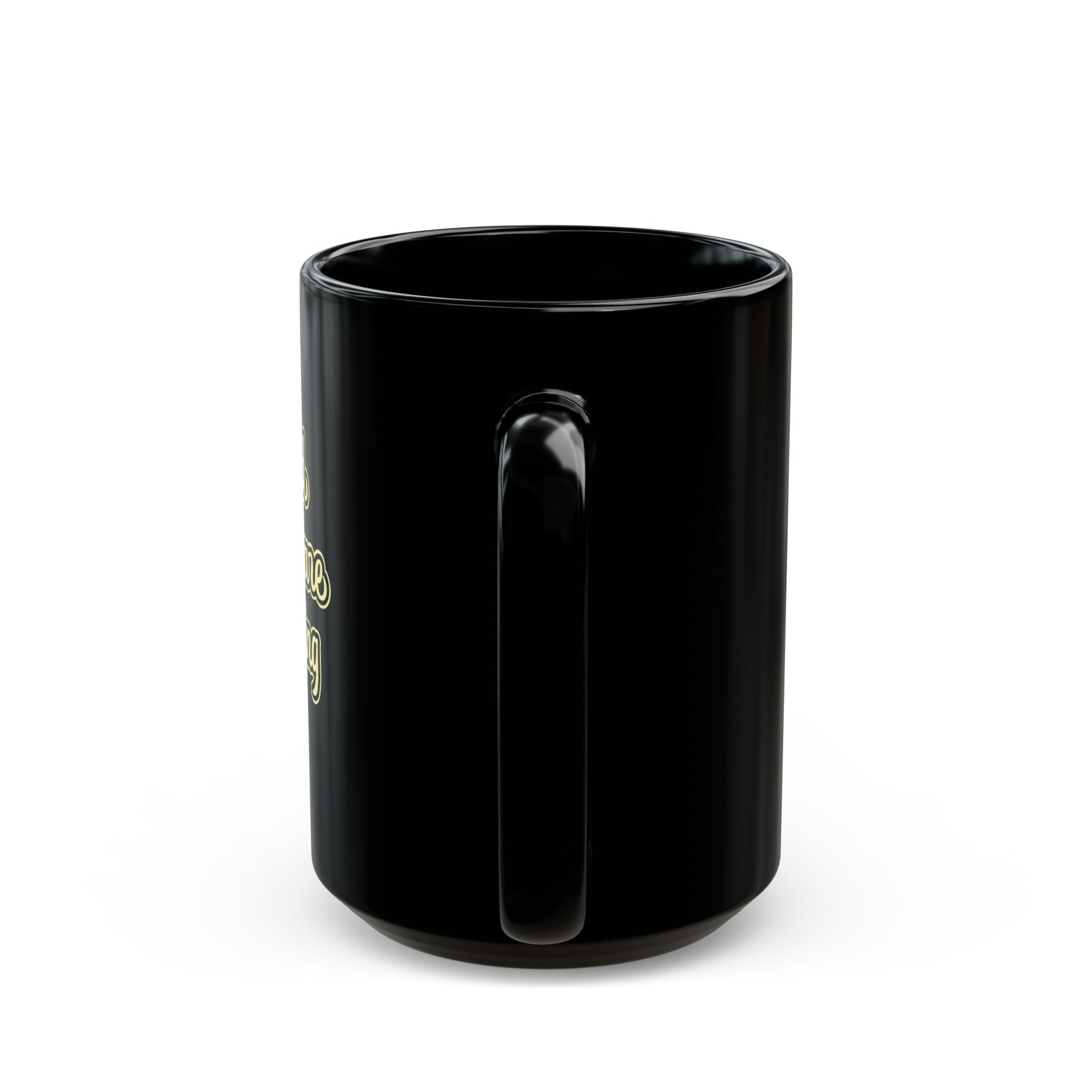 Black Mug (11oz, 15oz) - YOGA SANTA