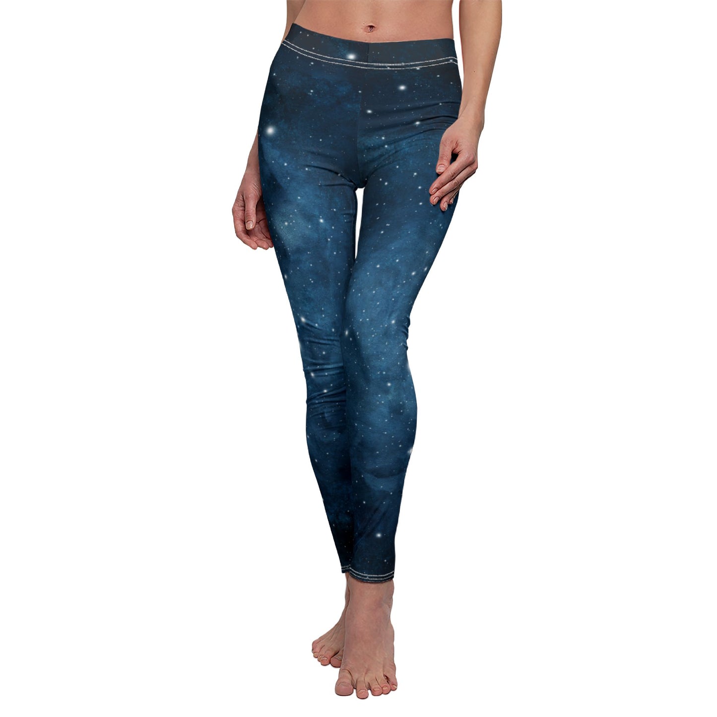 UNIVERSUM LEGGINS STERNENHIMMEL GALAXY Damen Leggings • Beste Leggins für Sport & Alltag