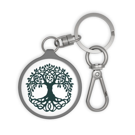 BAUM DES LEBENS ÄSTHETISCH • Edler Luxus Schlüsselanhänger mit Karabiner für Frauen & Männer