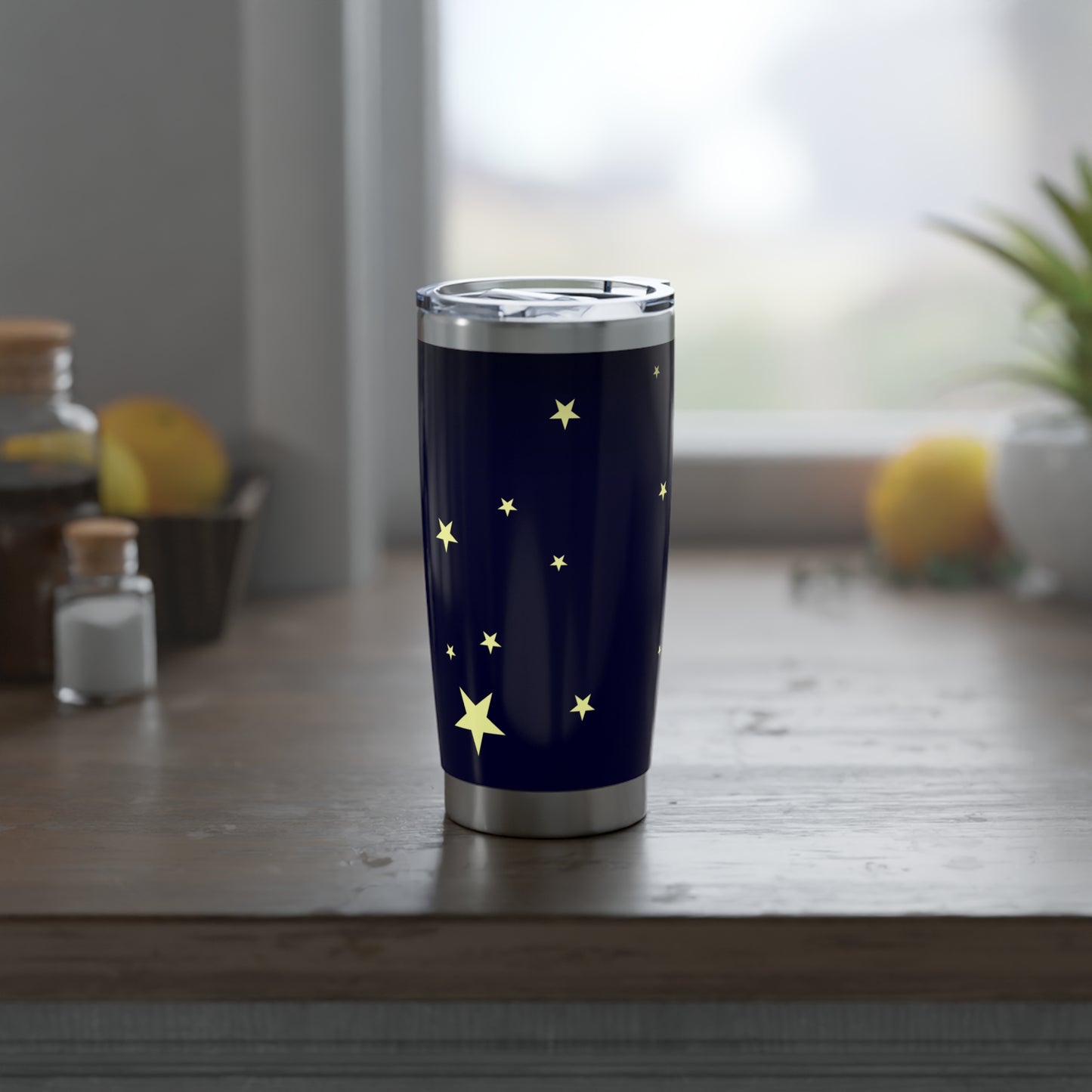 STERNENHIMMEL NIEDLICH SÜß • Thermo-Reisebecher XL • 590 ml • Tumbler Vagabond