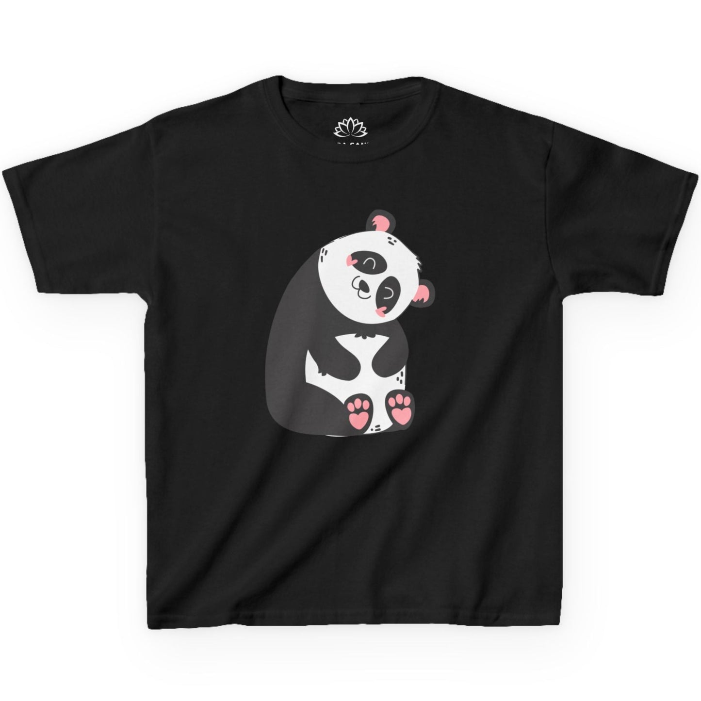 PANDA NIEDLICH SÜß COMIC ZEICHNUNG • Oversize Kinder T-Shirt Mädchen Jungen • BIO Baumwolle 🌿