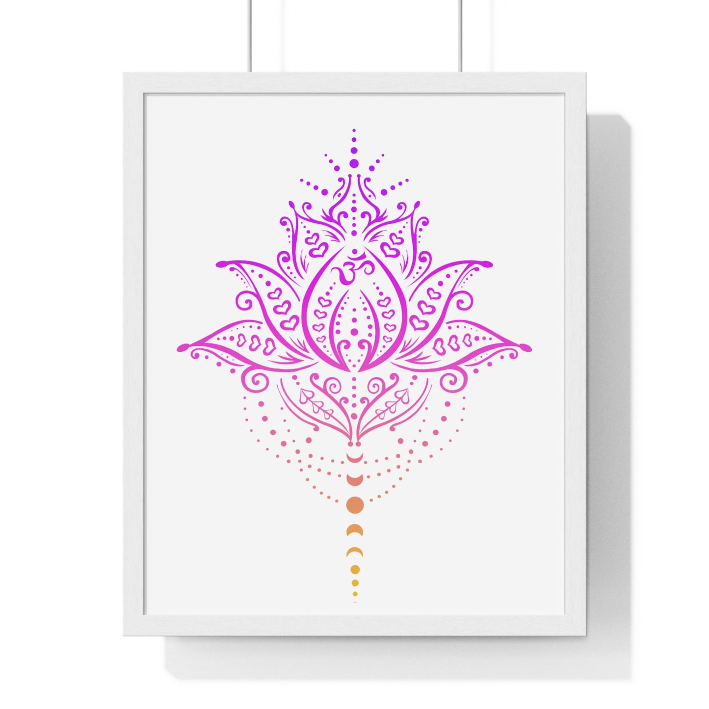 Vertical Framed Poster