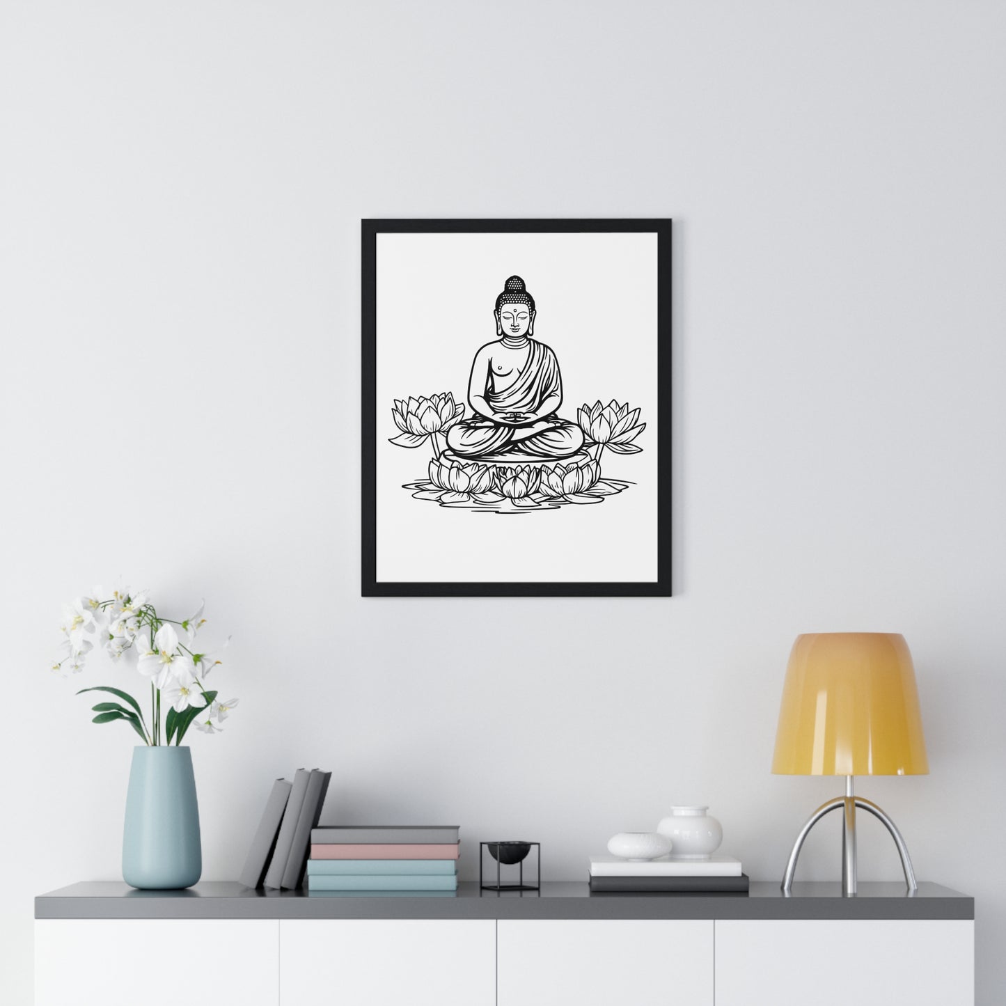 Vertical Framed Poster